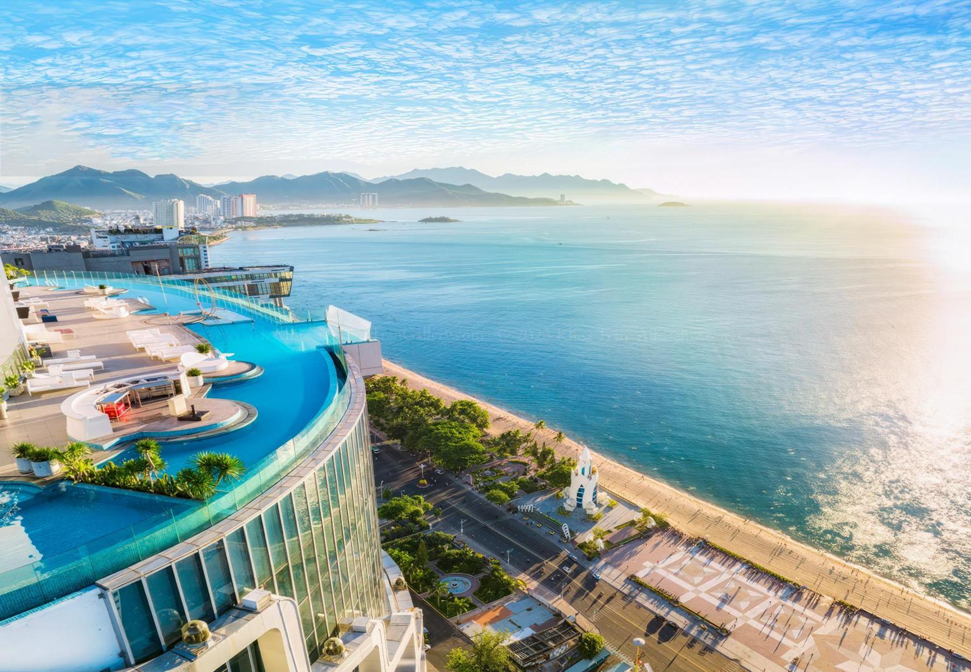 Az Five Stars Ocean View Apartment Nha Trang Eksteriør billede